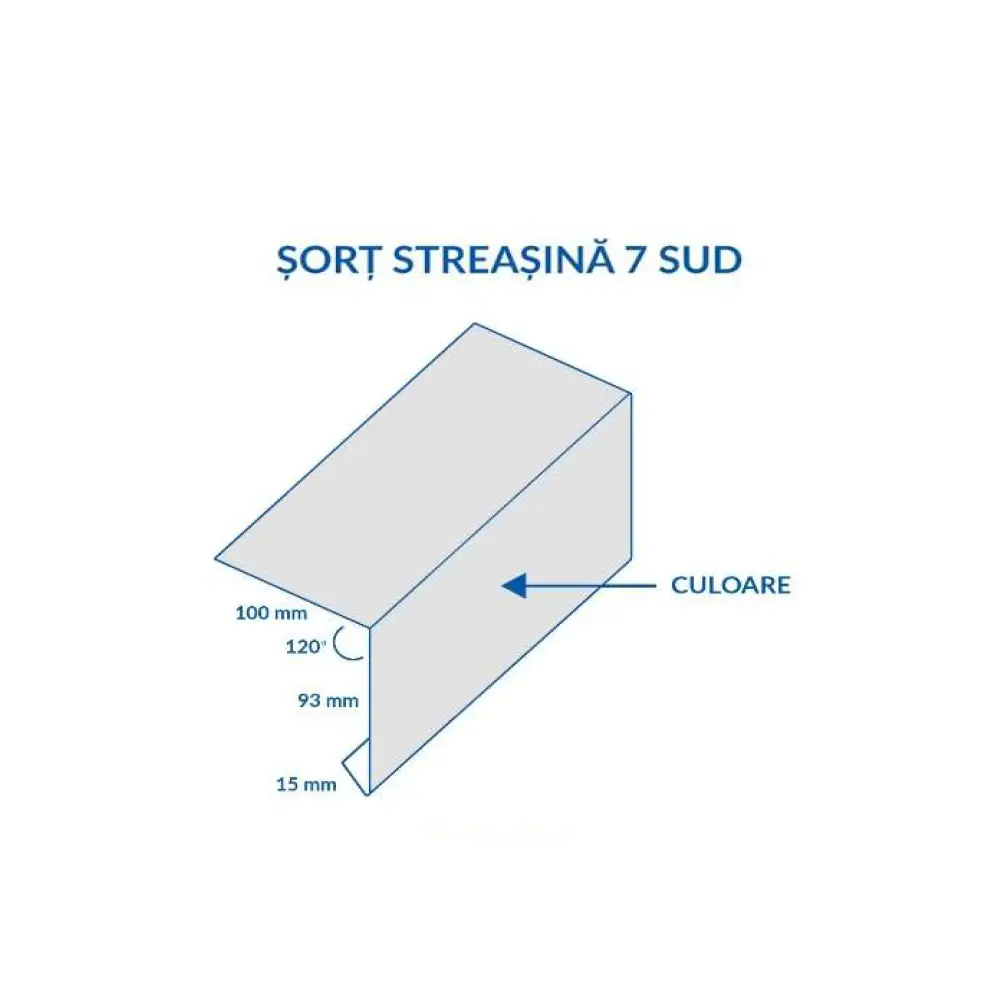 Șorț streașină 7 sud